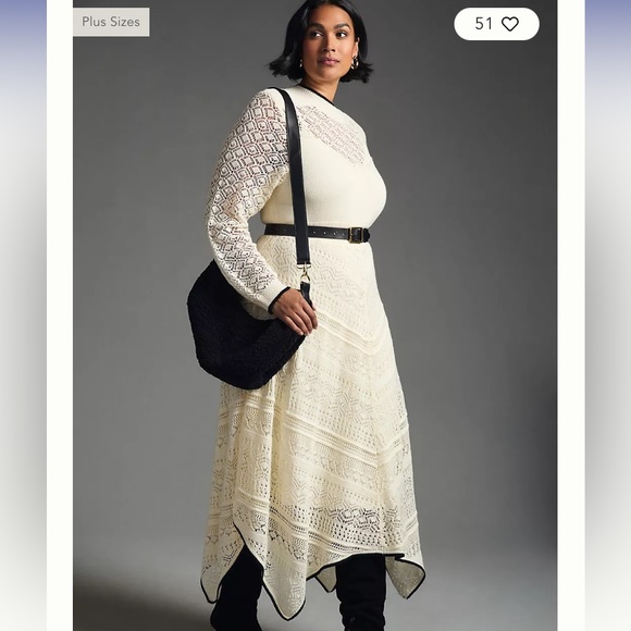 Anthropologie Victorian Sweater Dress - Picture 5 of 10